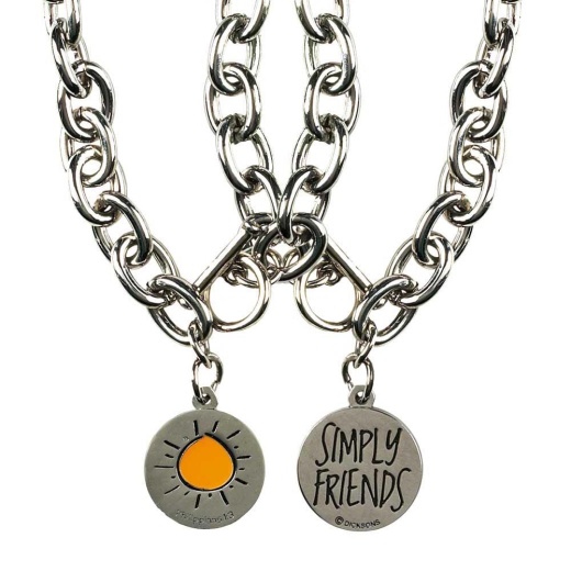Brclt-Simply Friends 8 inch Silver