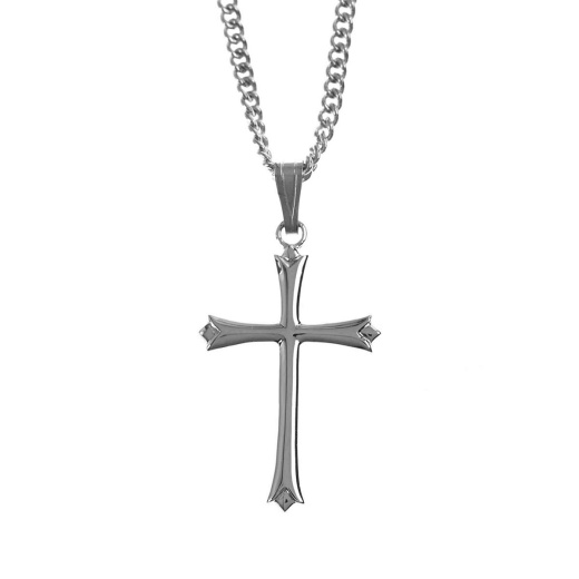 Nk-Sp 3/4" Bud Crs/Bale Pendant