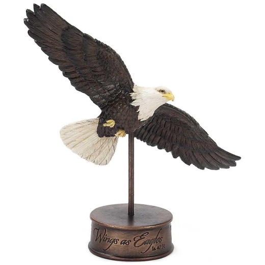 Isaiah 40:31 Stone Eagle Figurine