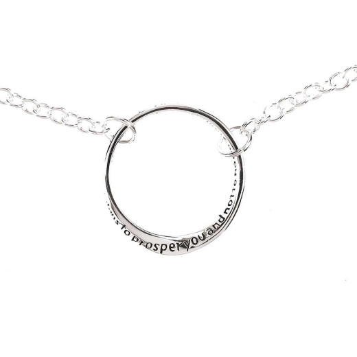 Brc-Sp Inspiring Prov3:5 Silver Plated InspiRing Bracelet