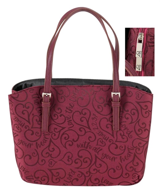 Bc Love The Lord Heart Jacquard Wedge