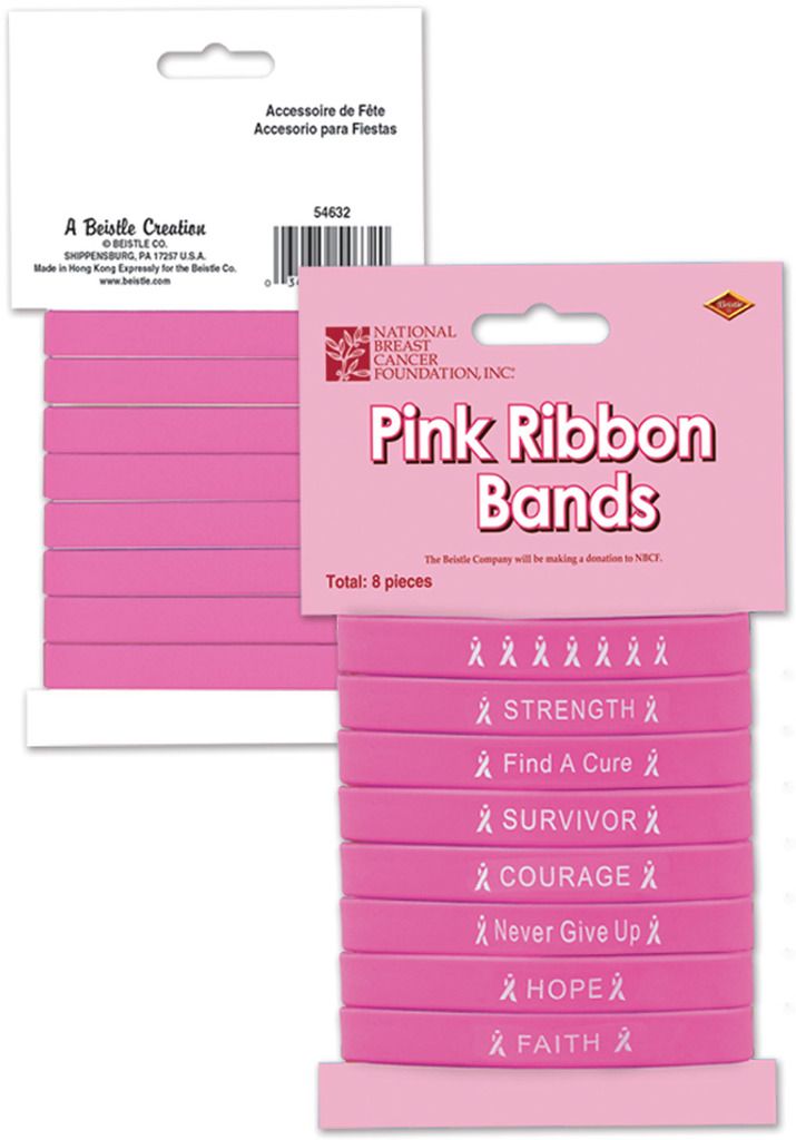 Pink Ribbon Bands