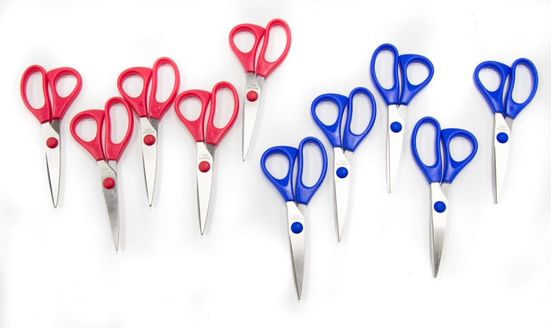 5" Scissors - Pointed Tip, Assorted Colors