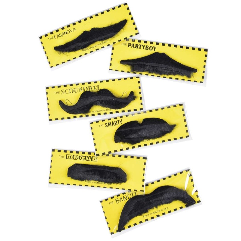 Assorted Fake Moustaches