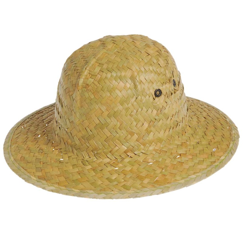 Safari Pith Hats - Woven, Adult