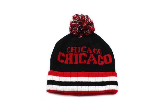 "Chicago" Knit Pom Hats