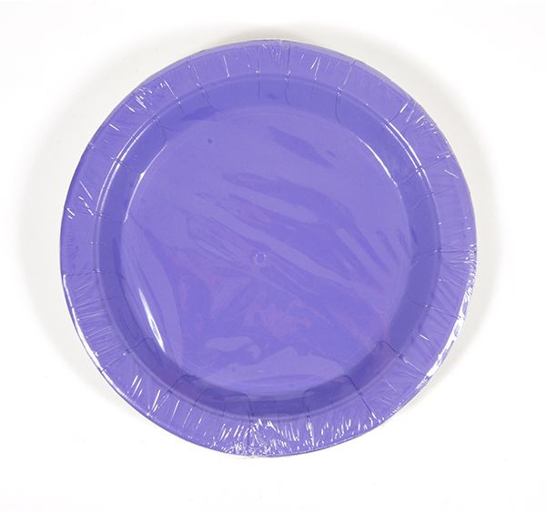 Hot Purple Dessert Plates (8 Count)