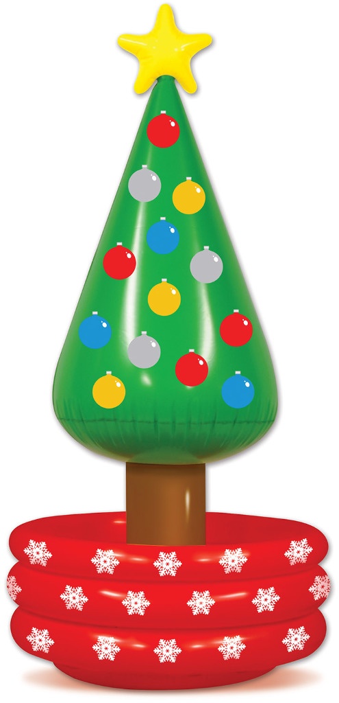 Inflatable Christmas Tree Cooler