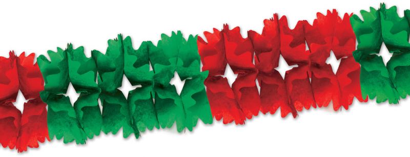 Pageant Garland - Red Green