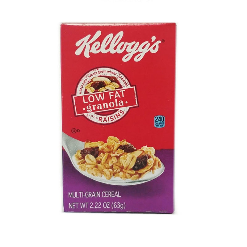 Low Fat Granola With Raisins Cereal (Box) 2.22 Oz