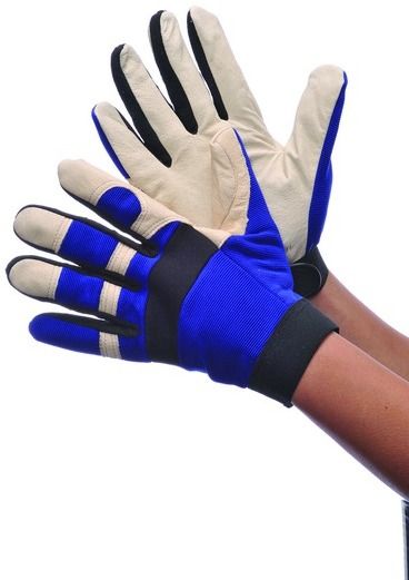Mechanic Gloves-Pig Skin Large