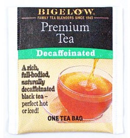 Bigelow Premium Decaffeinated Black Tea Packet