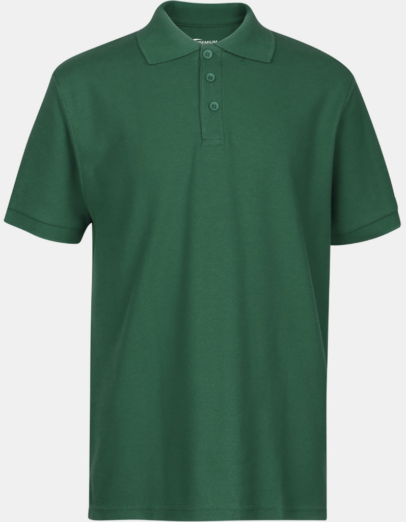 Premium Hunter Green Youth Polo Shirt - Size 2/3 (Xxxs)