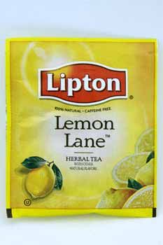 Lipton Lemon Herbal Tea Individual Packet