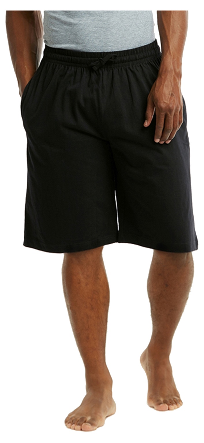 Men's Knit Lounge Shorts - Black, S - Xl