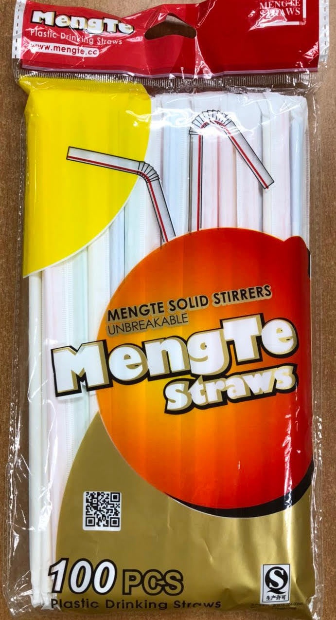 Individually Wrapped Bendy Drinking Straws