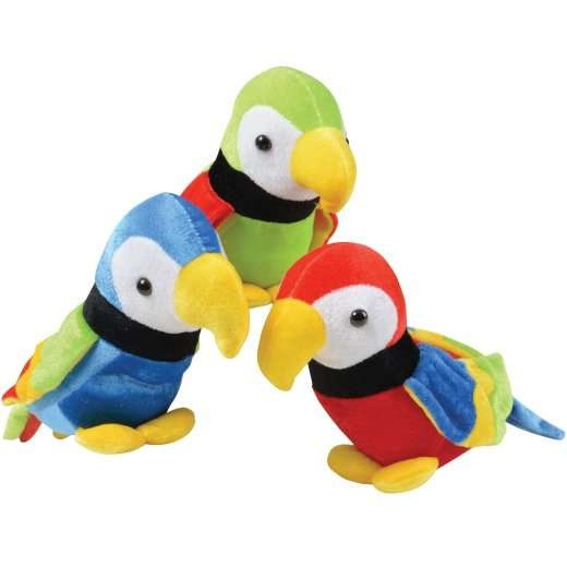 Plush Parrots - 12" Long