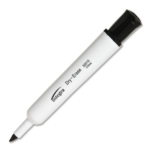 Dry-Erase Markers - Chisel Tip, Black