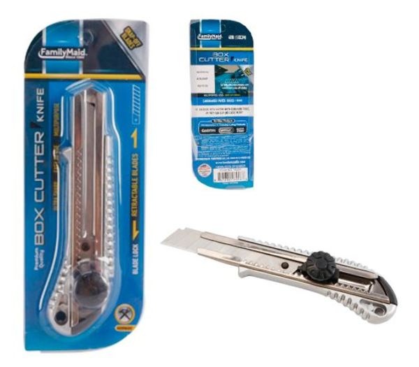 7" Box Cutting Knife, Aluminum