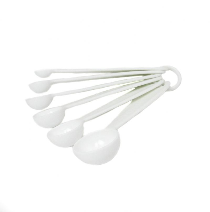 Measuring Spoons - Tsp / Ml, White