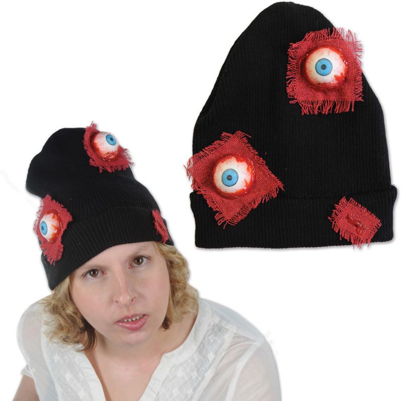 Eyeballs Knit Cap