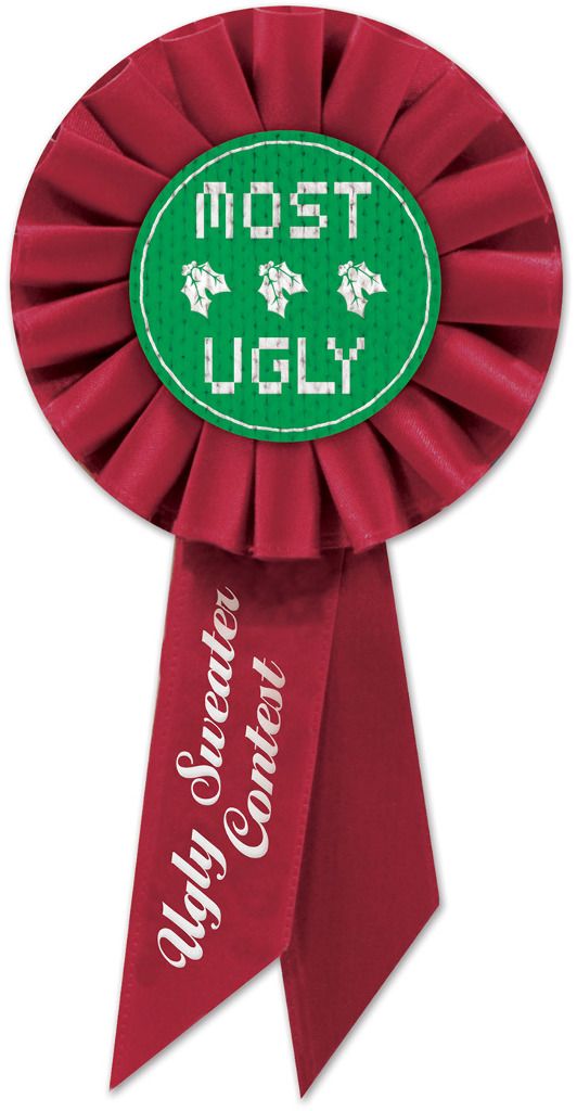 Ugly Sweater Rosette