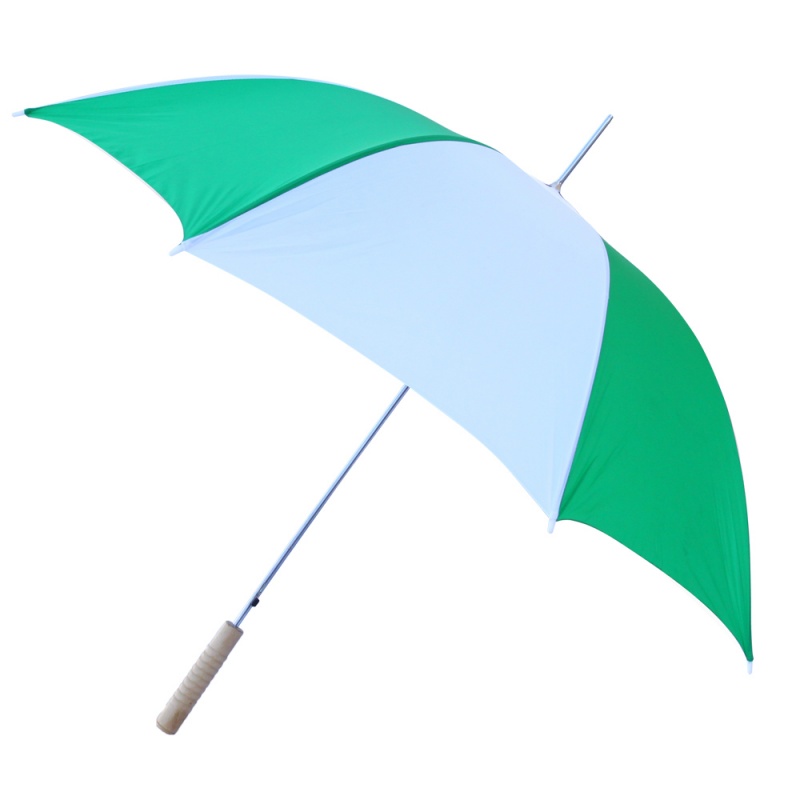 48" Golf Umbrellas - Green/White