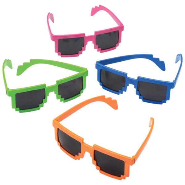 Neon Robot Sunglasses