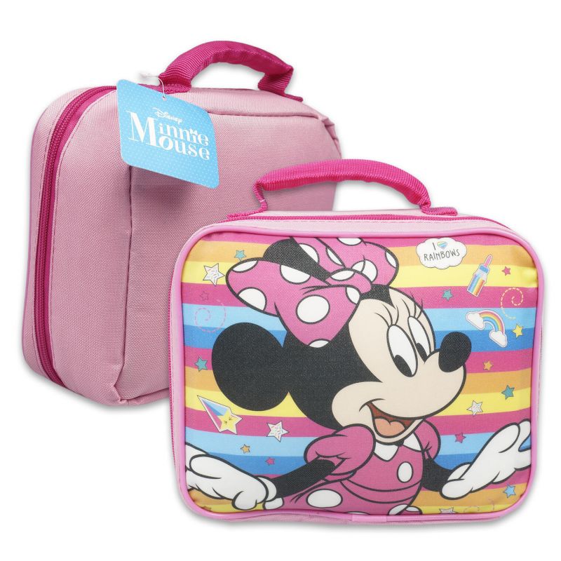 Rectangular Minnie Mouse Lunch Bag