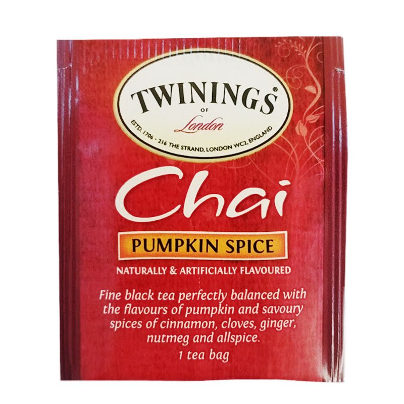 Twinings Of London Pumpkin Spice Chai Tea