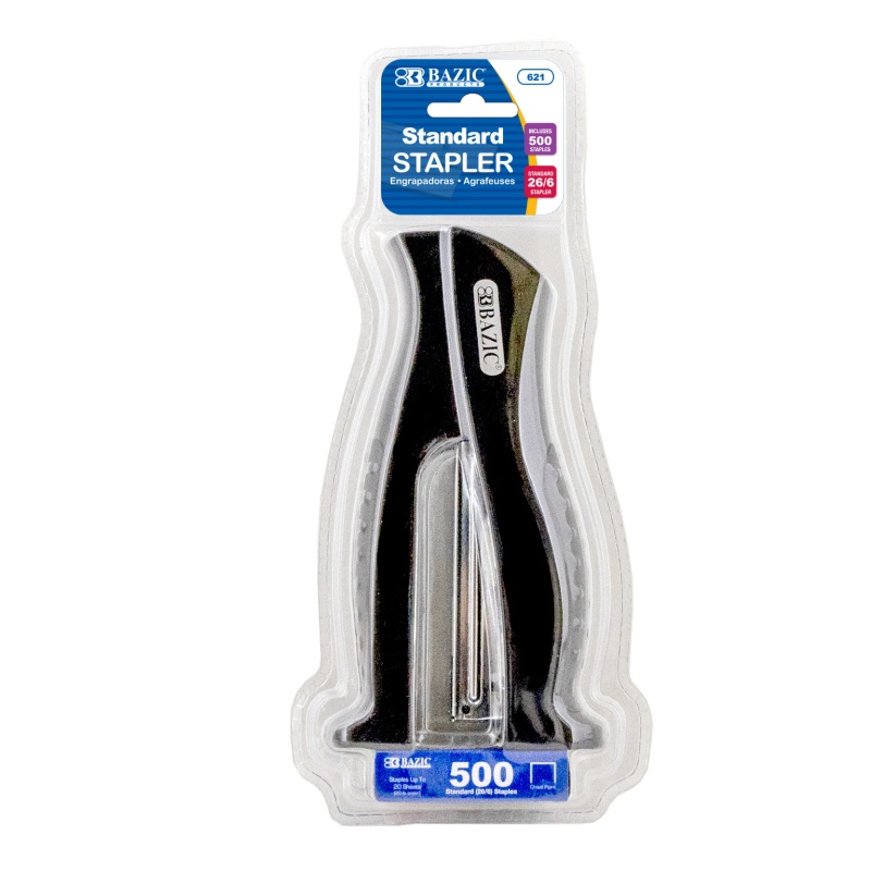 Stand Up Staplers - Compact, 500 Standard Staples