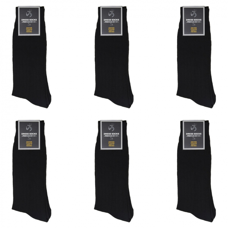 Men's Dress Socks - Black, 10-13