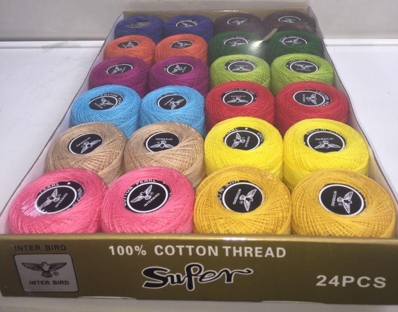 Spools Of Thread 24 Assorted Colors