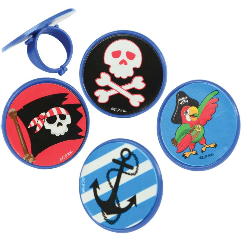 Pirate Sticker Rings