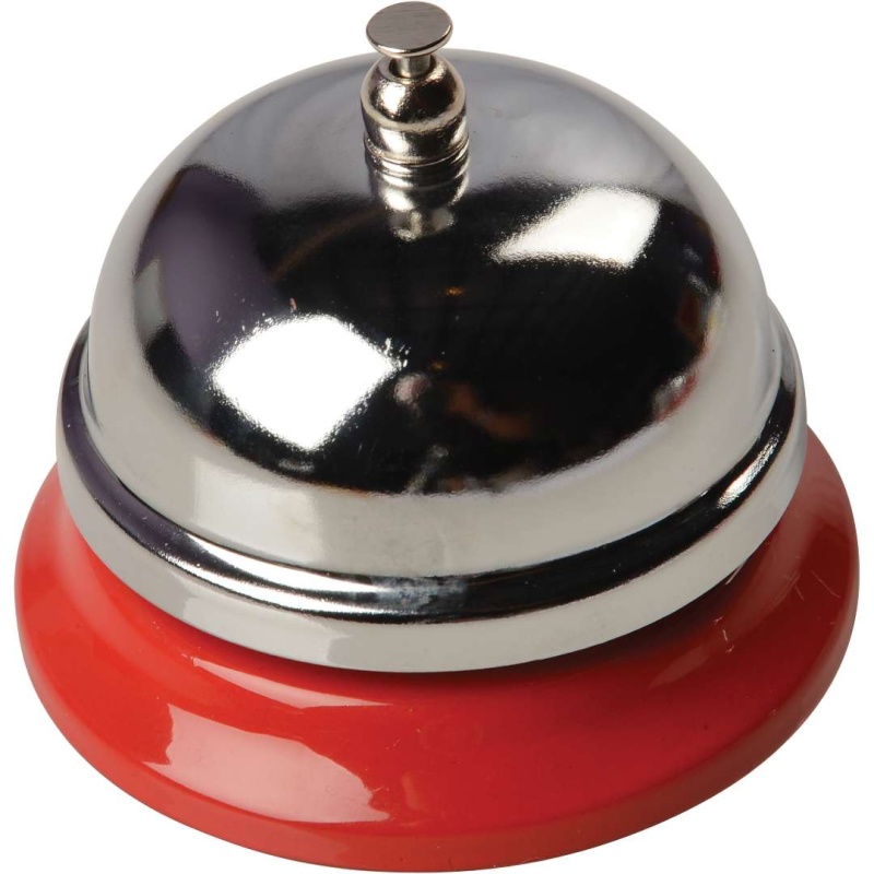 Table Bell - Red, 3"