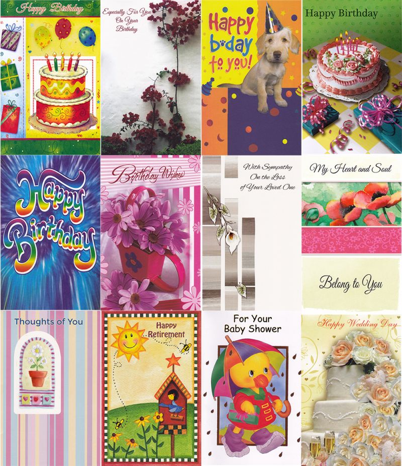 432 Assorted Cards For All Occasions