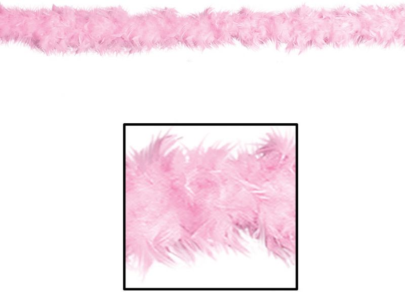 Fancy Feather Boa - Pink