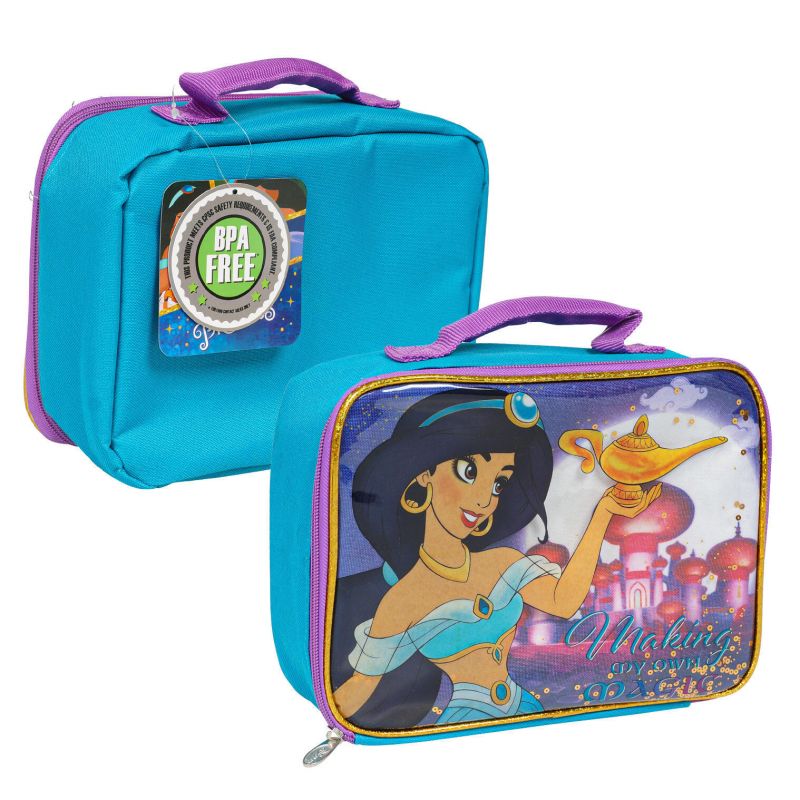 Princess Jasmine Square Lunch Bag
