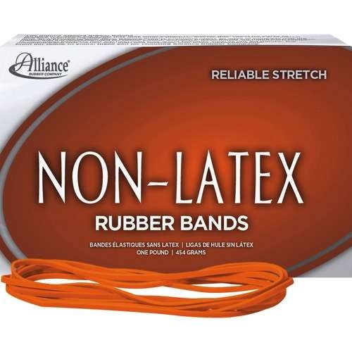 Rubber Bands - 250 Count, Latex-Free