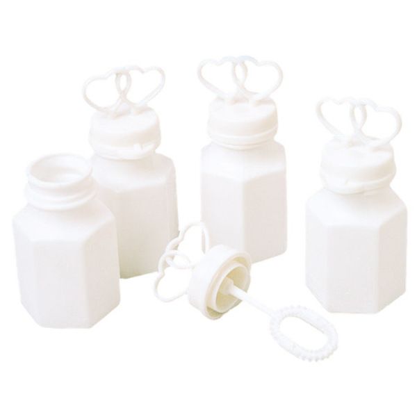 Double Heart Bubbles - White Container