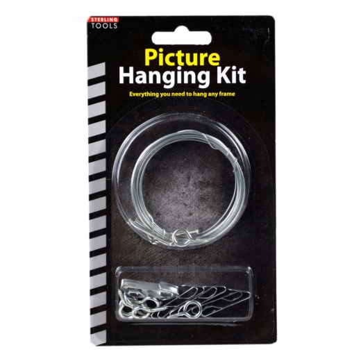 Bulk Picture Hanging Kits - 31 Pack, Metal