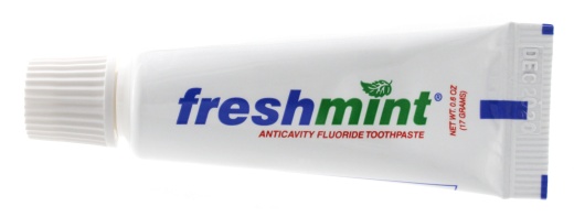 Freshmint Fluoride Toothpaste - 0.6 Oz Travel Size