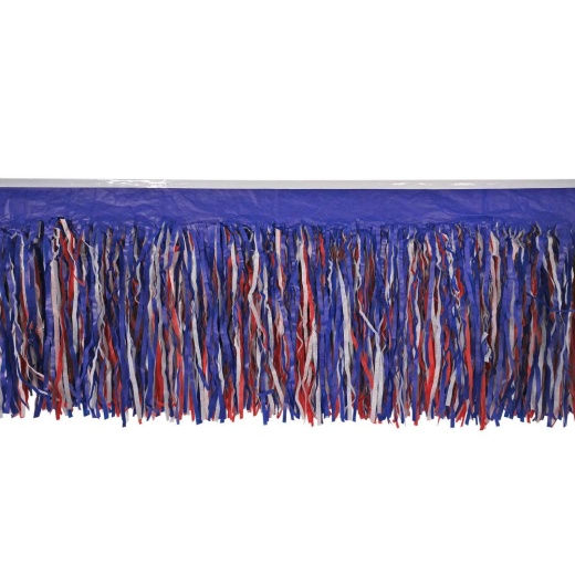 Patriotic Fringe Drapes - 6 Ply Tissue