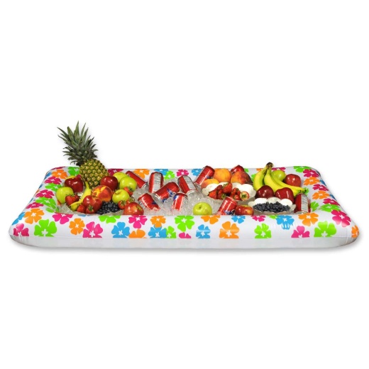 Inflatable Floral Buffet Coolers - 28" x 53.75"