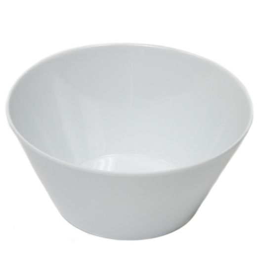 White Melamine Bowls - Round, 20 Oz, 6"