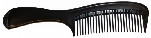 Black Handle Combs - 8.5" long