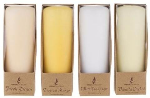 Scented Pillar Candles - 5" x 2" - 4 Scents