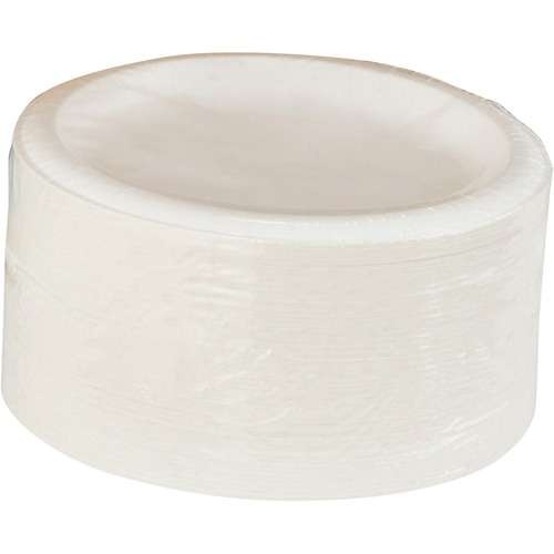 Dixie Dinner Plates - Heavyweight, Nature Theme, White