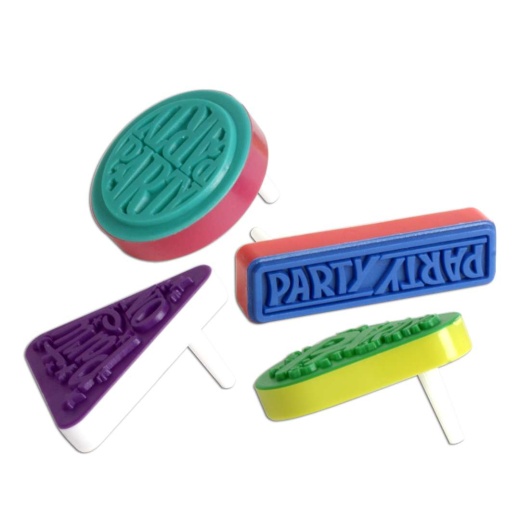 Party Noisemakers - Assorted, 4 Pack