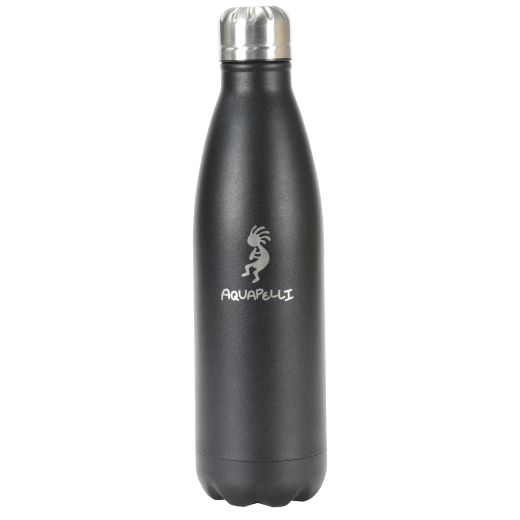 Vacuum Insulated Water Bottles 16 Oz, Black
